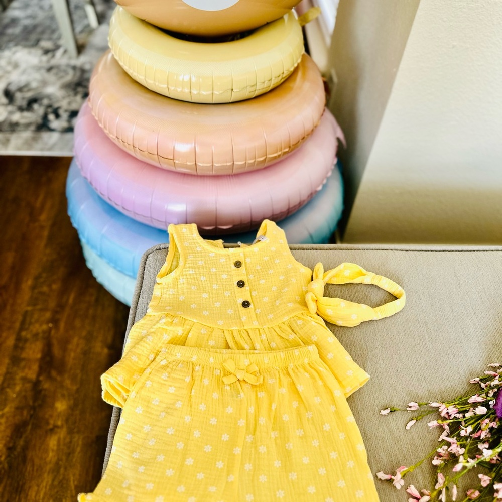 Rachel Zoe Yellow Floral Dress